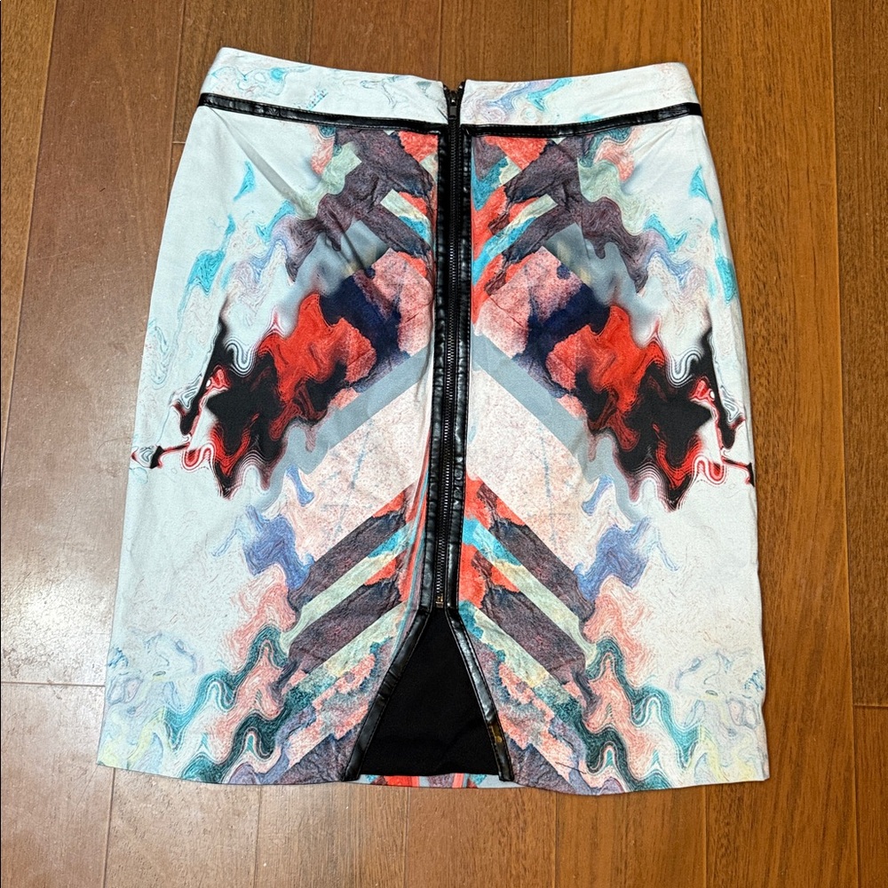 Hunter Bell Multi Colored Abstract Patterned Wome… - image 4